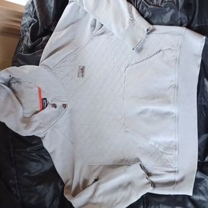 Patagonia retro patch quilted hoodie